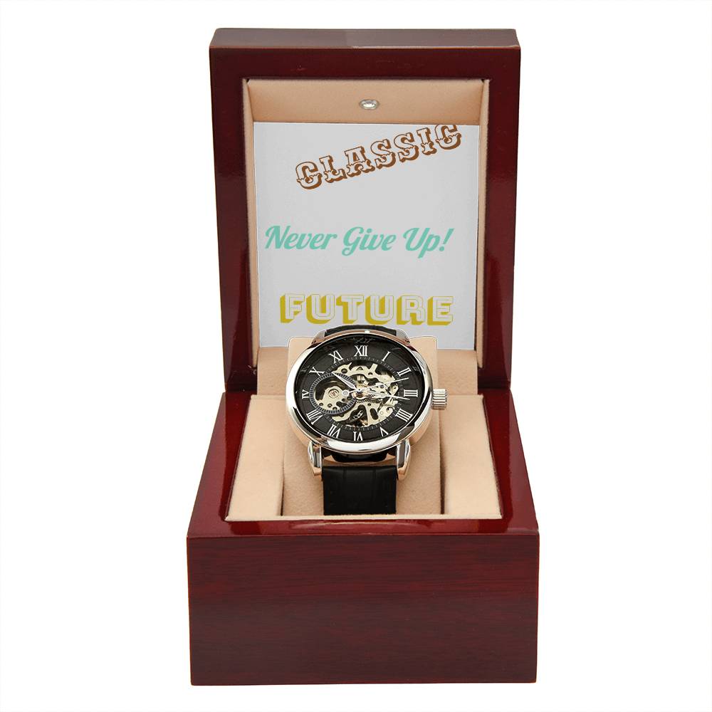 Men's Openwork Watch