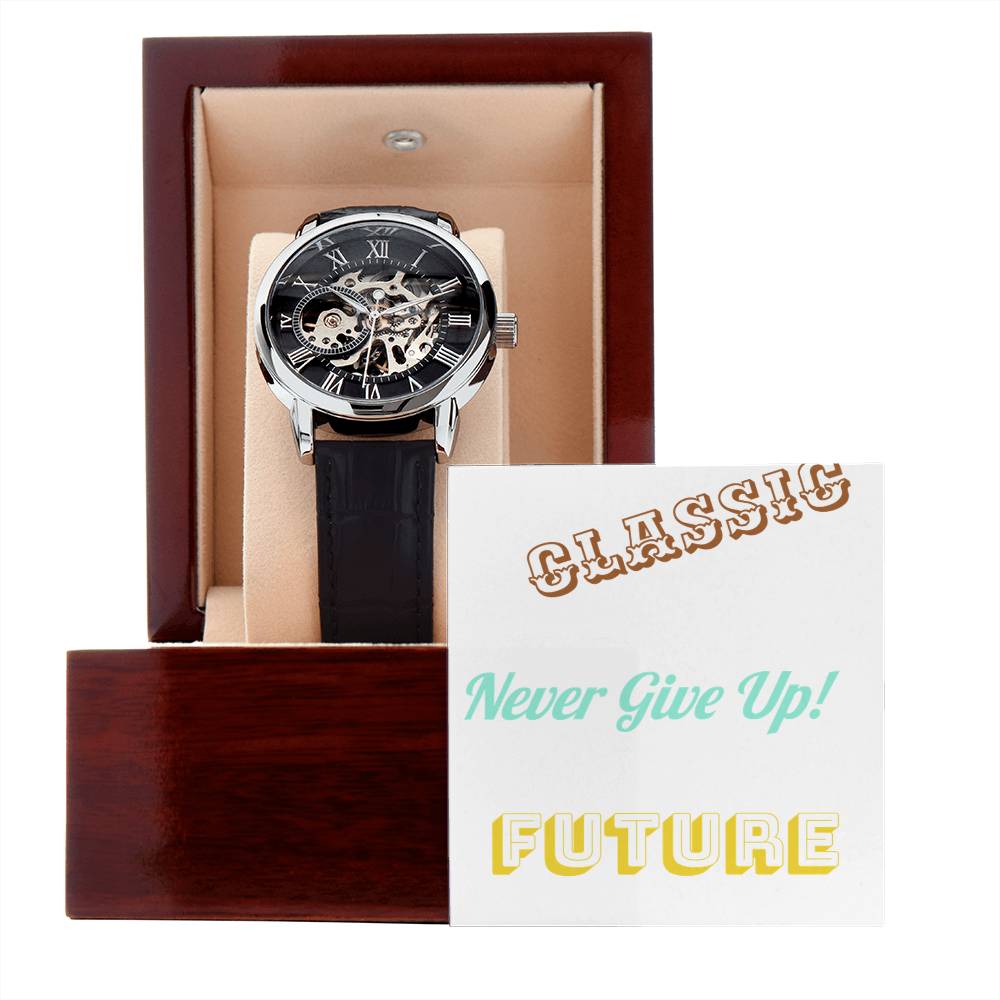 Men's Openwork Watch