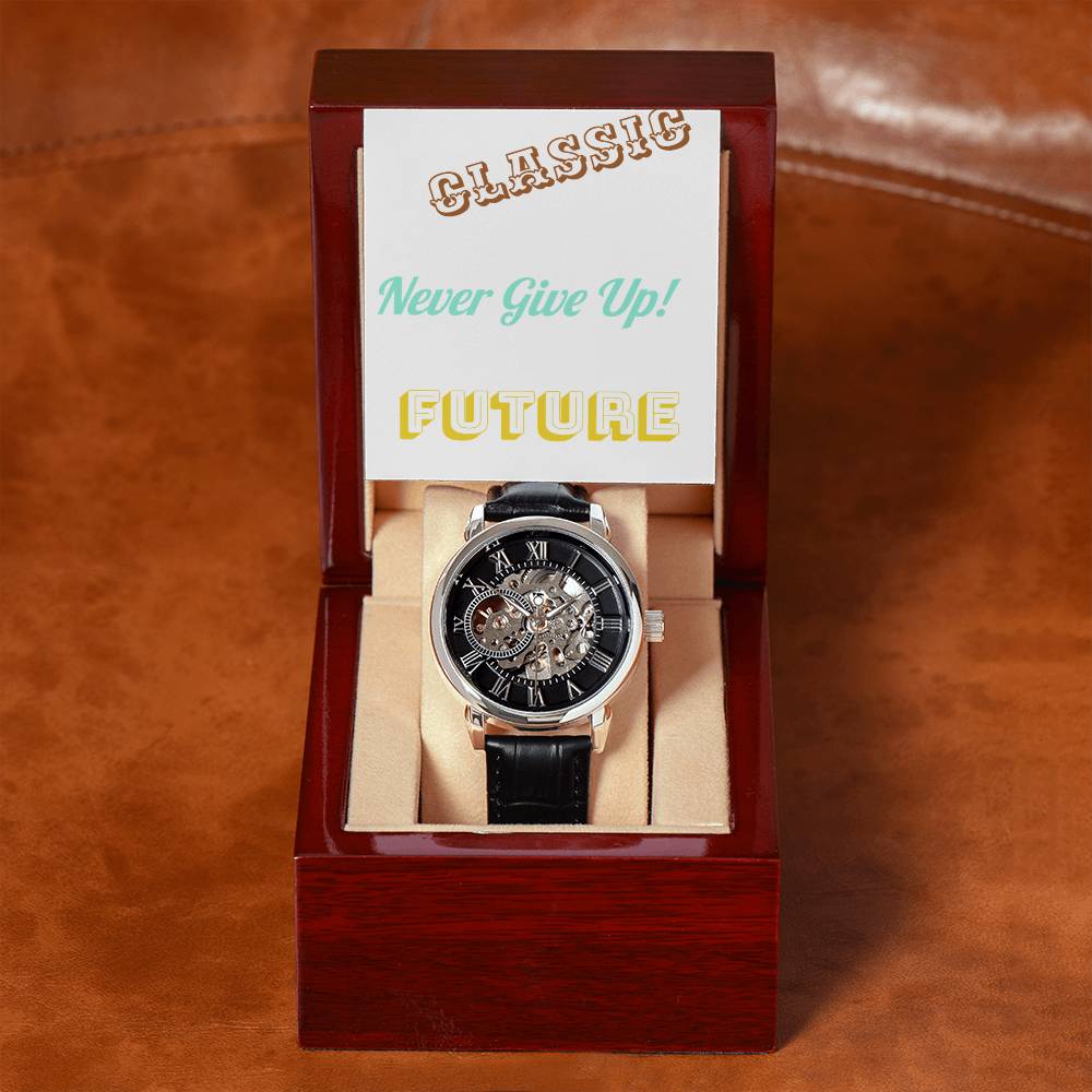 Men's Openwork Watch