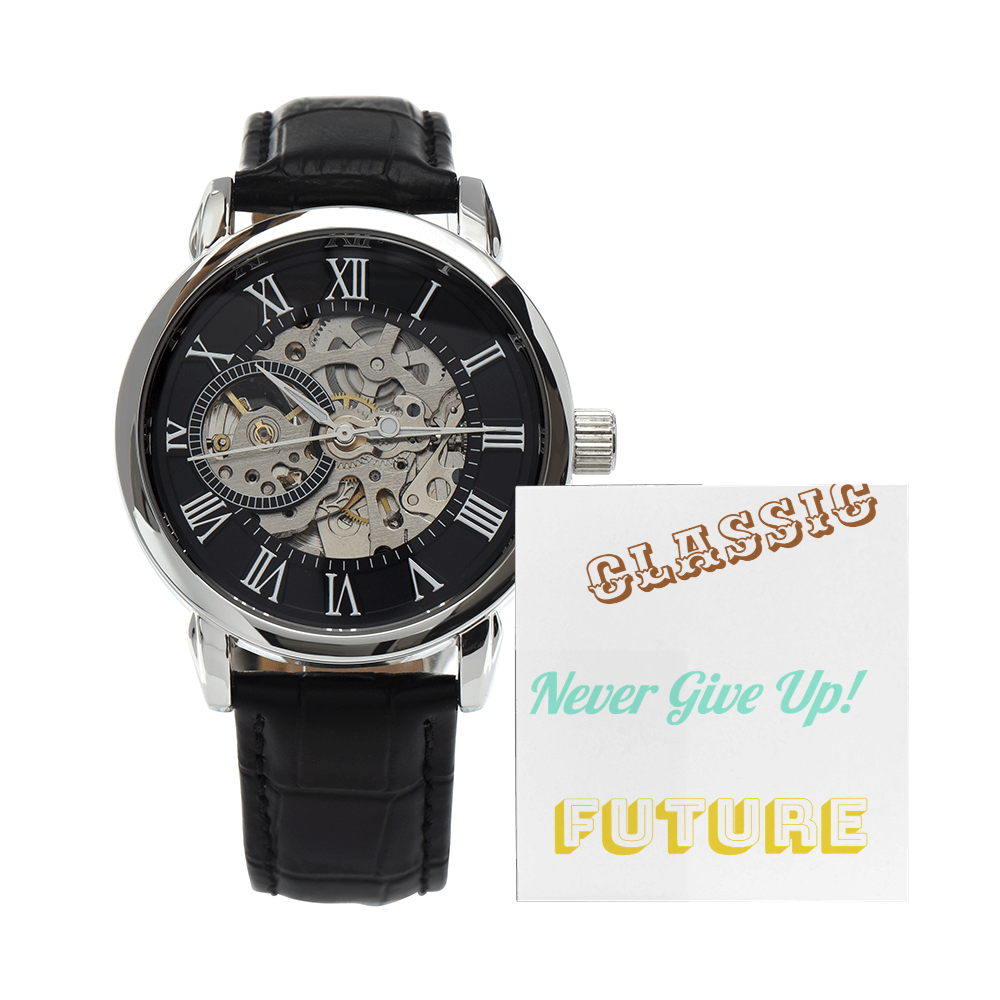 Men's Openwork Watch