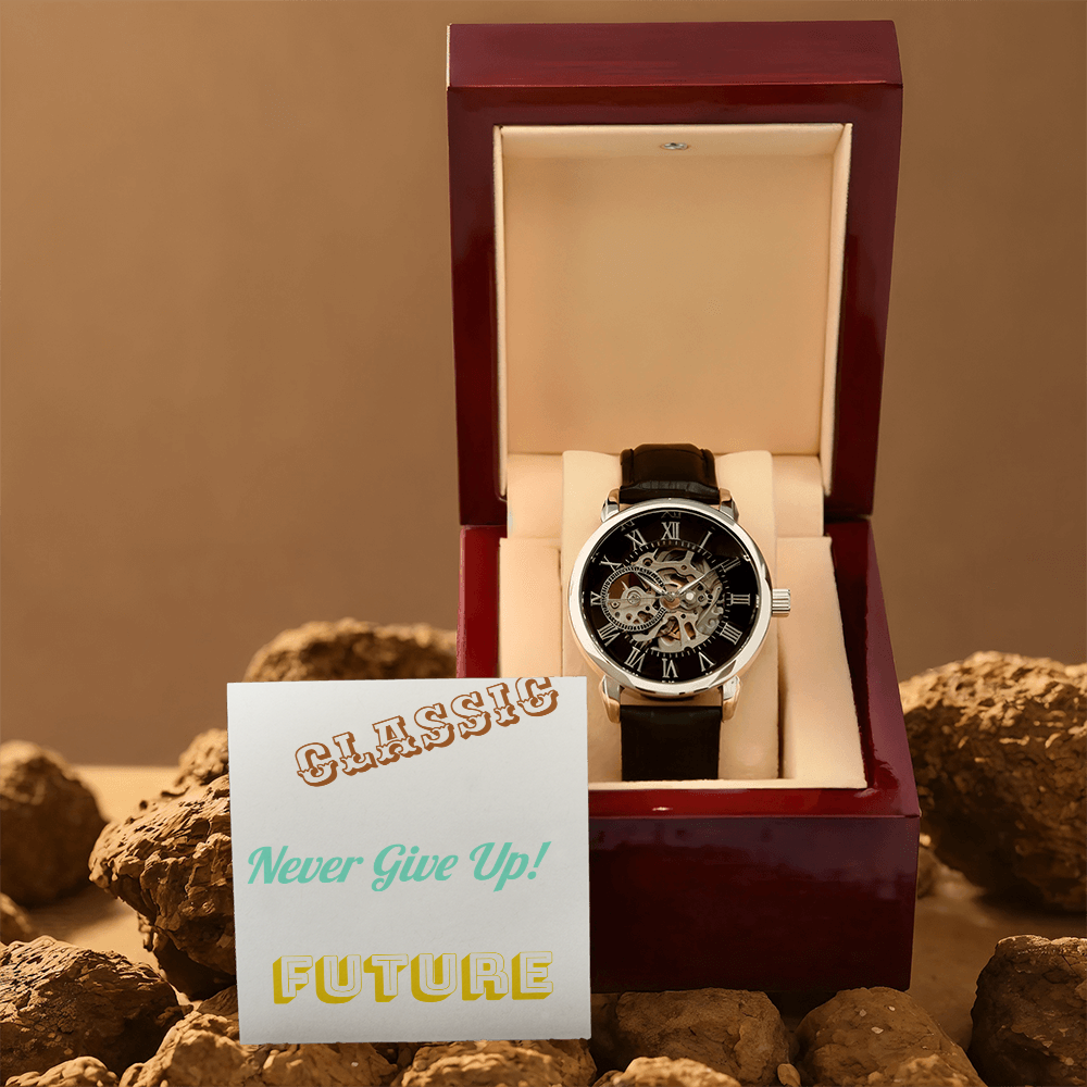 Men's Openwork Watch