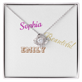 Personalized Name Necklace: Elegant Script Pendant
