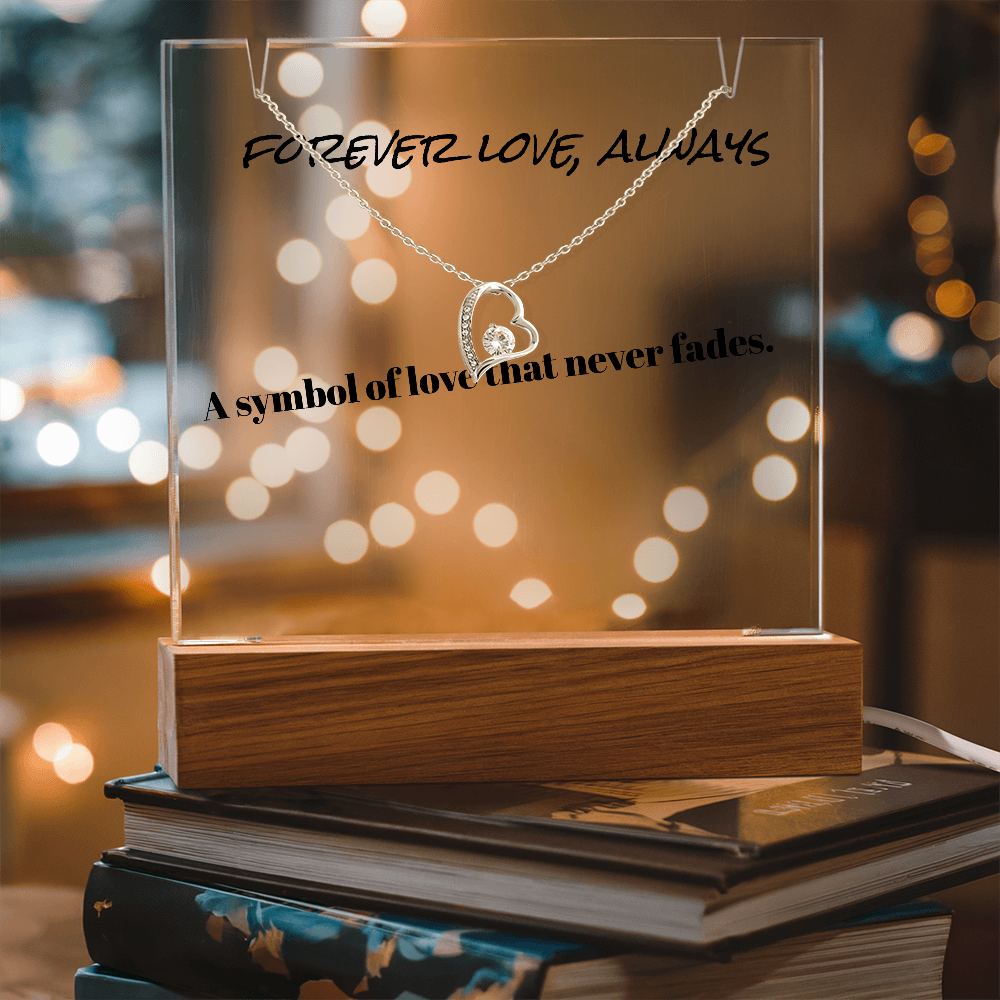 Forever Love Necklace: Elegant Heart Pendant